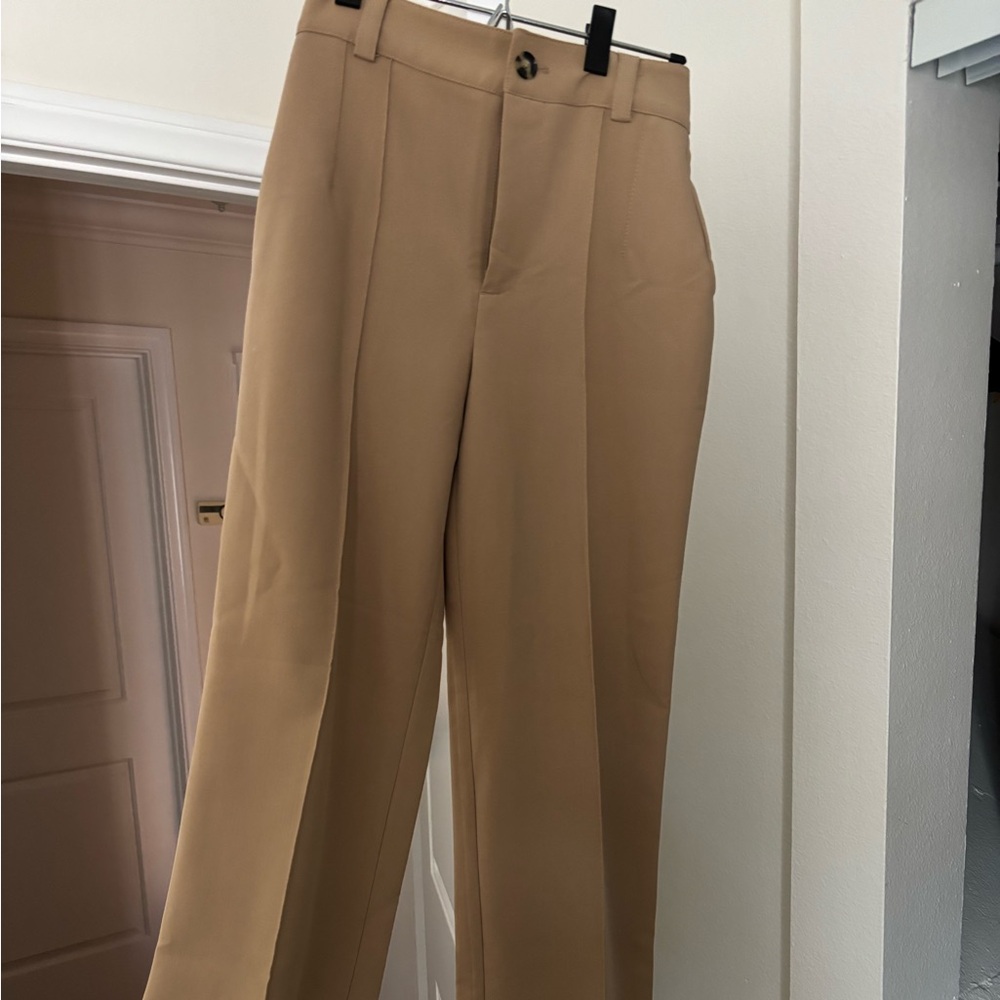 Zara full length trousers, straight leg, XS